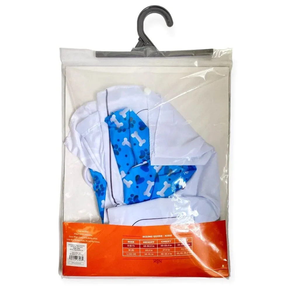 Kids Veterinarian Halloween Costume Vet Size Small 6-7 Doctor NEW